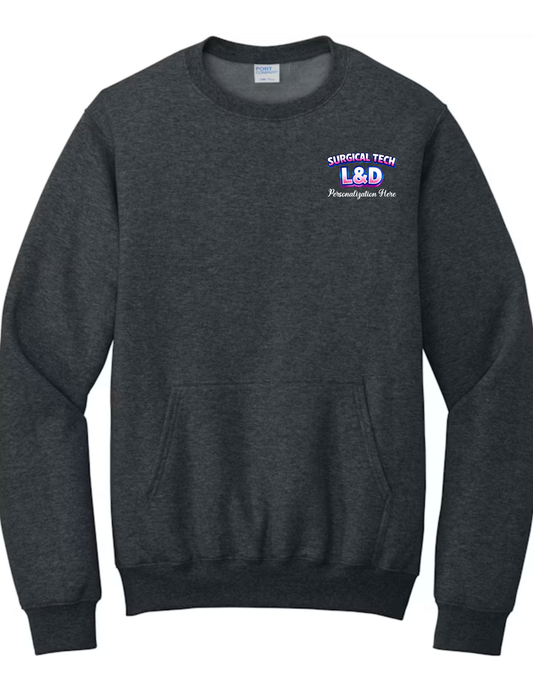 Surgical Tech Labor & Delivery Pocket Sweatshirt