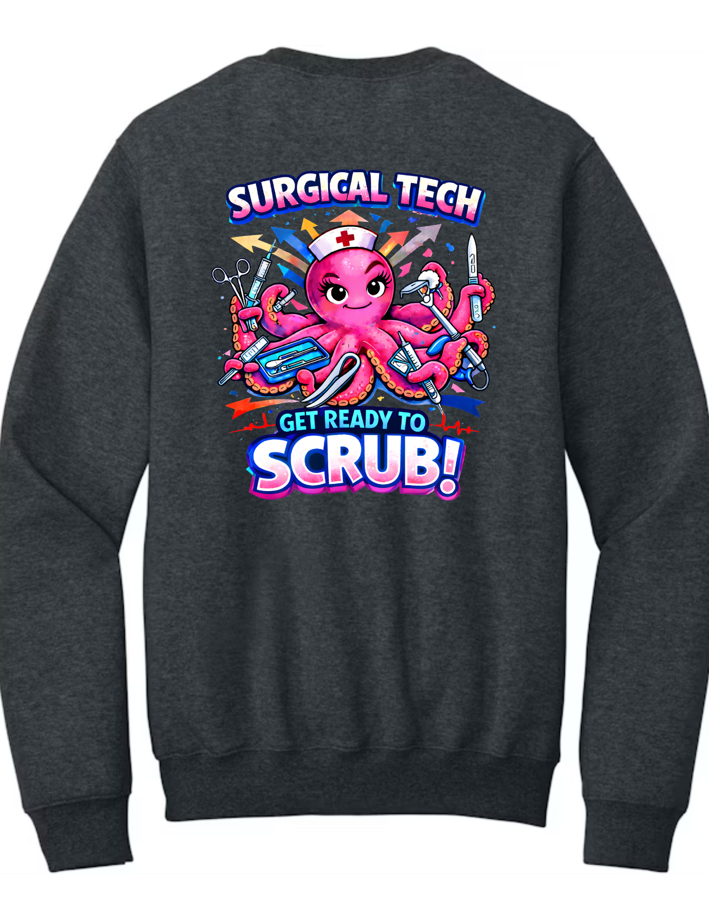 Surgical Tech Labor & Delivery Pocket Sweatshirt