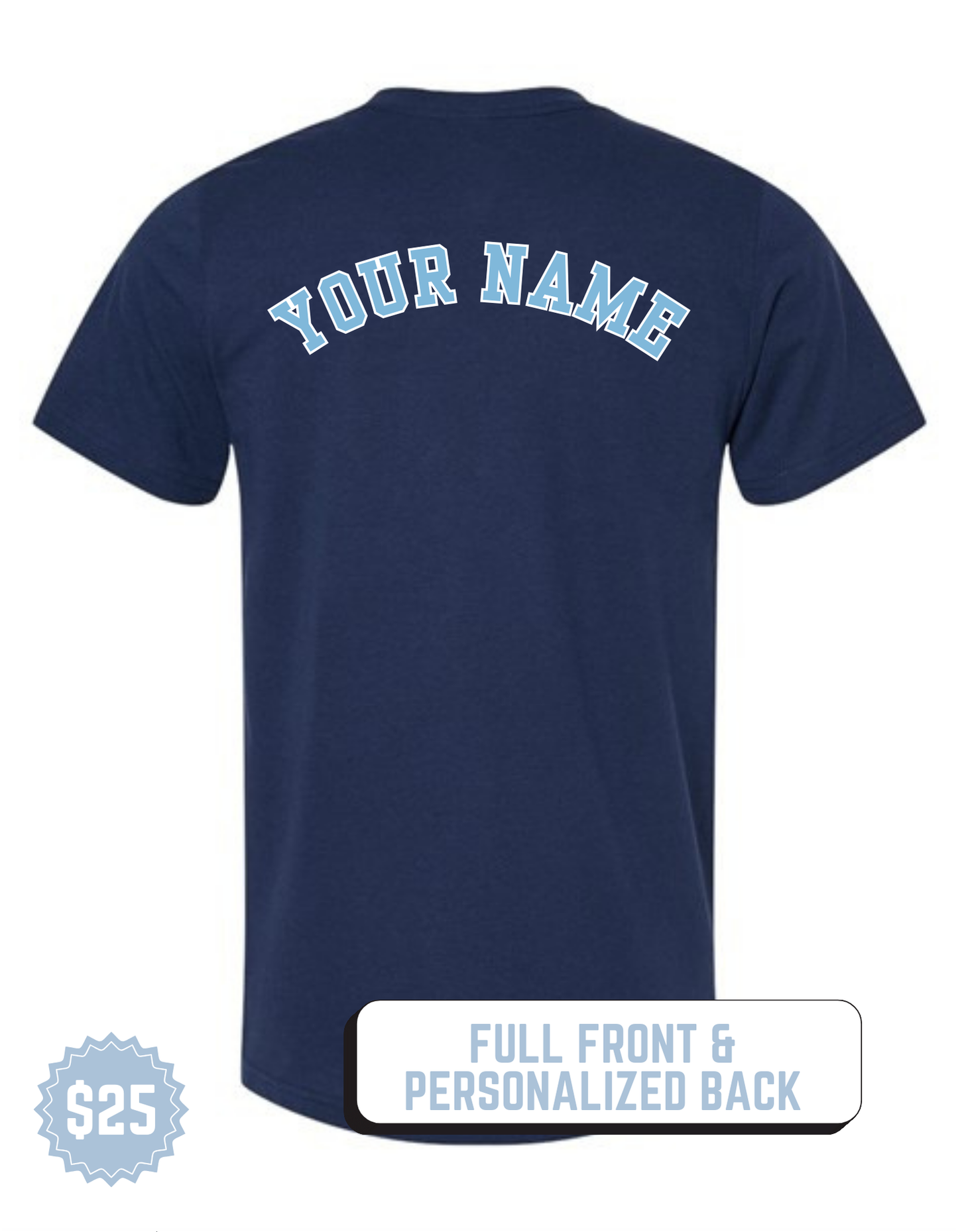 Personalized Hill Drama Varsity Tee