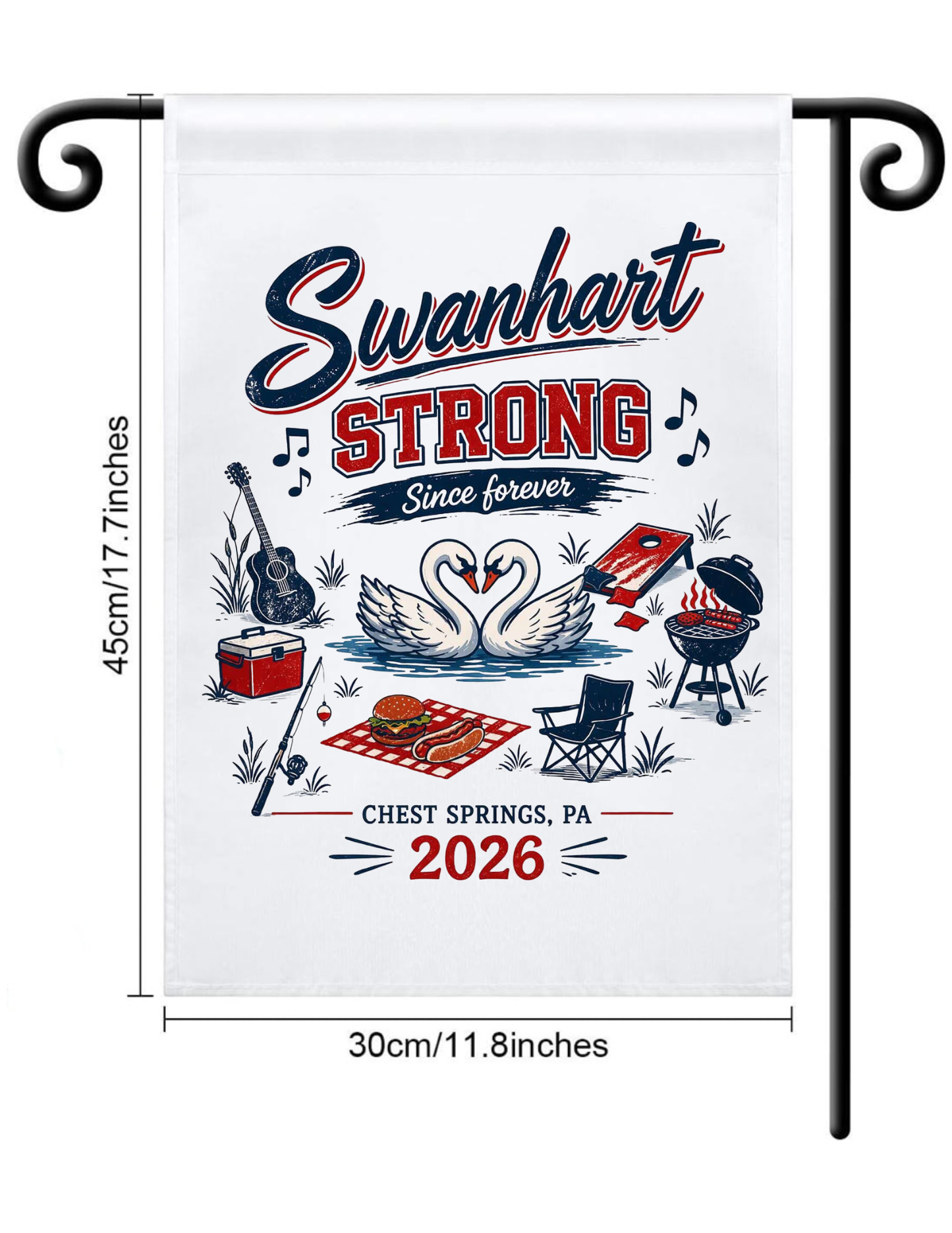 Swanhart Family Reunion Lawn Flag