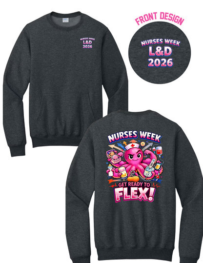 2026 Nurses Week Labor & Delivery Pocket Sweatshirt
