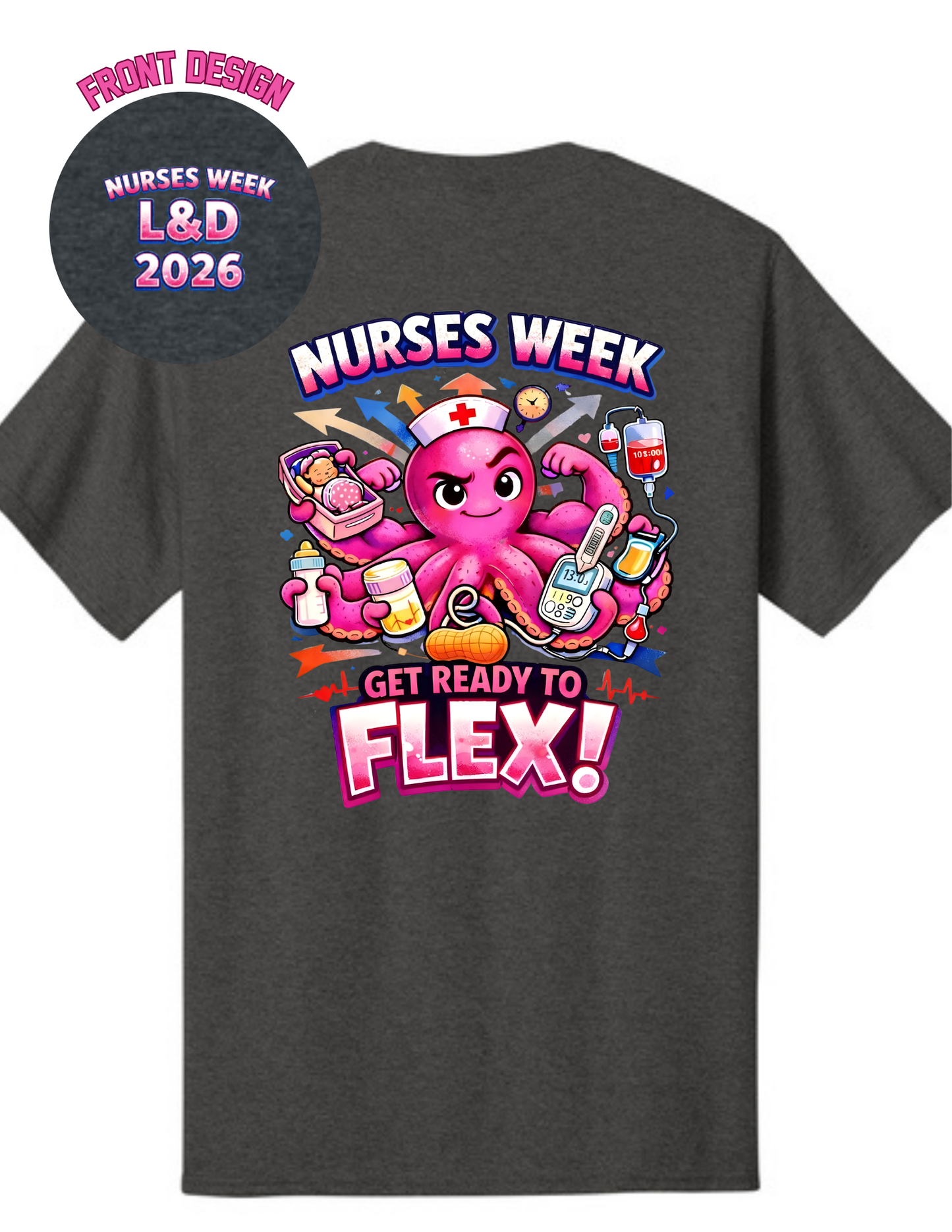 2026 Nurses Week Labor & Delivery T-Shirt