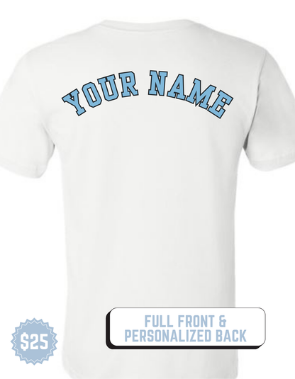 Personalized Hill Drama Varsity Tee