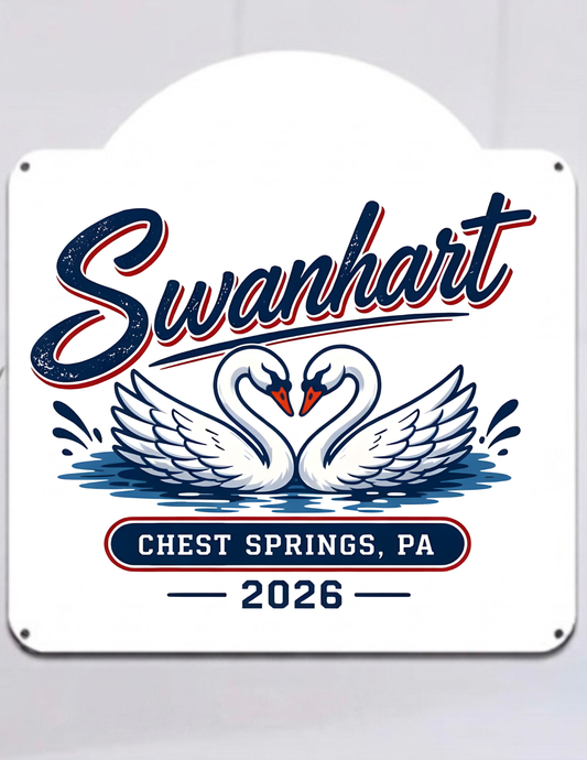 Swanhart Strong 8-Inch Aluminum Door Hanging Sign