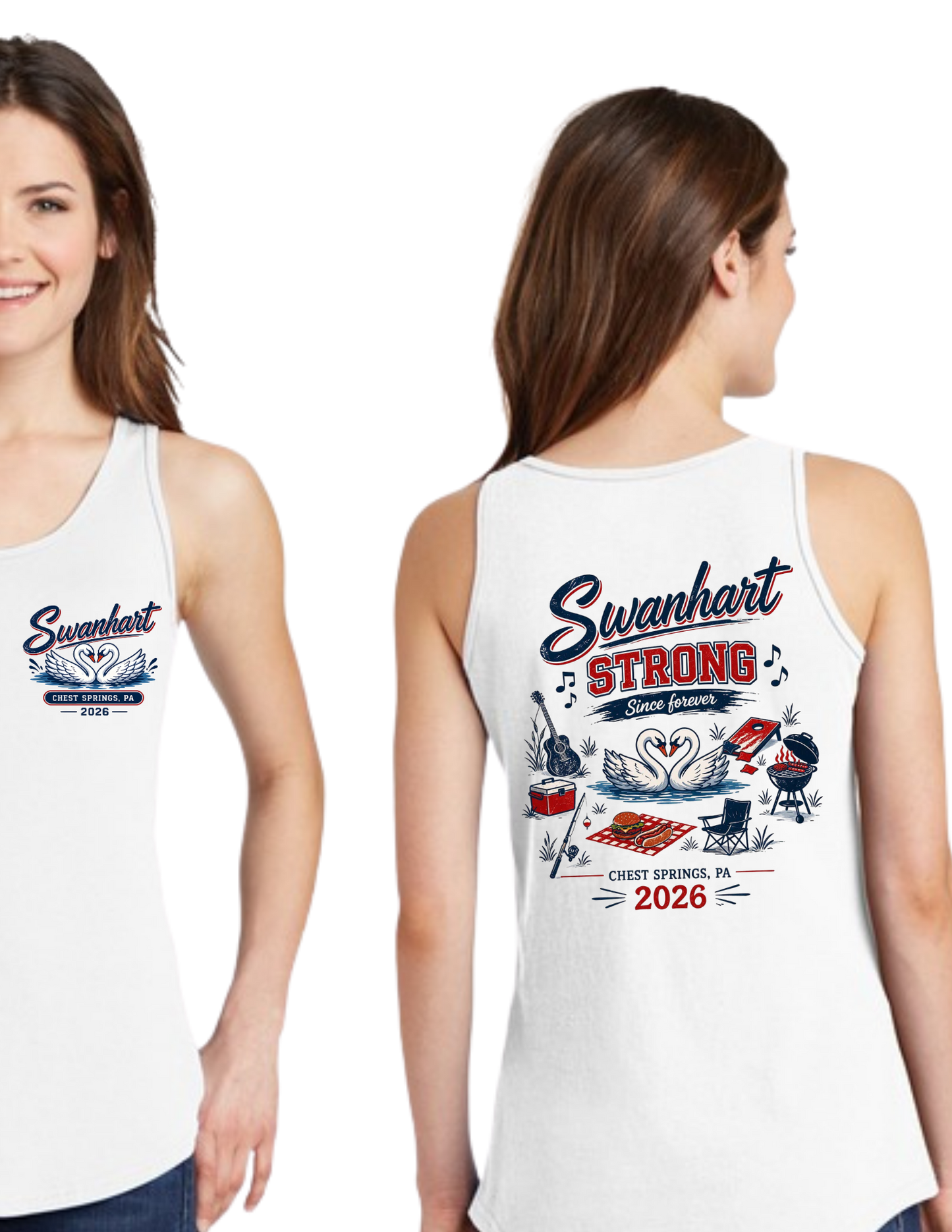 Swanhart Family Reunion Ladies Tank Top