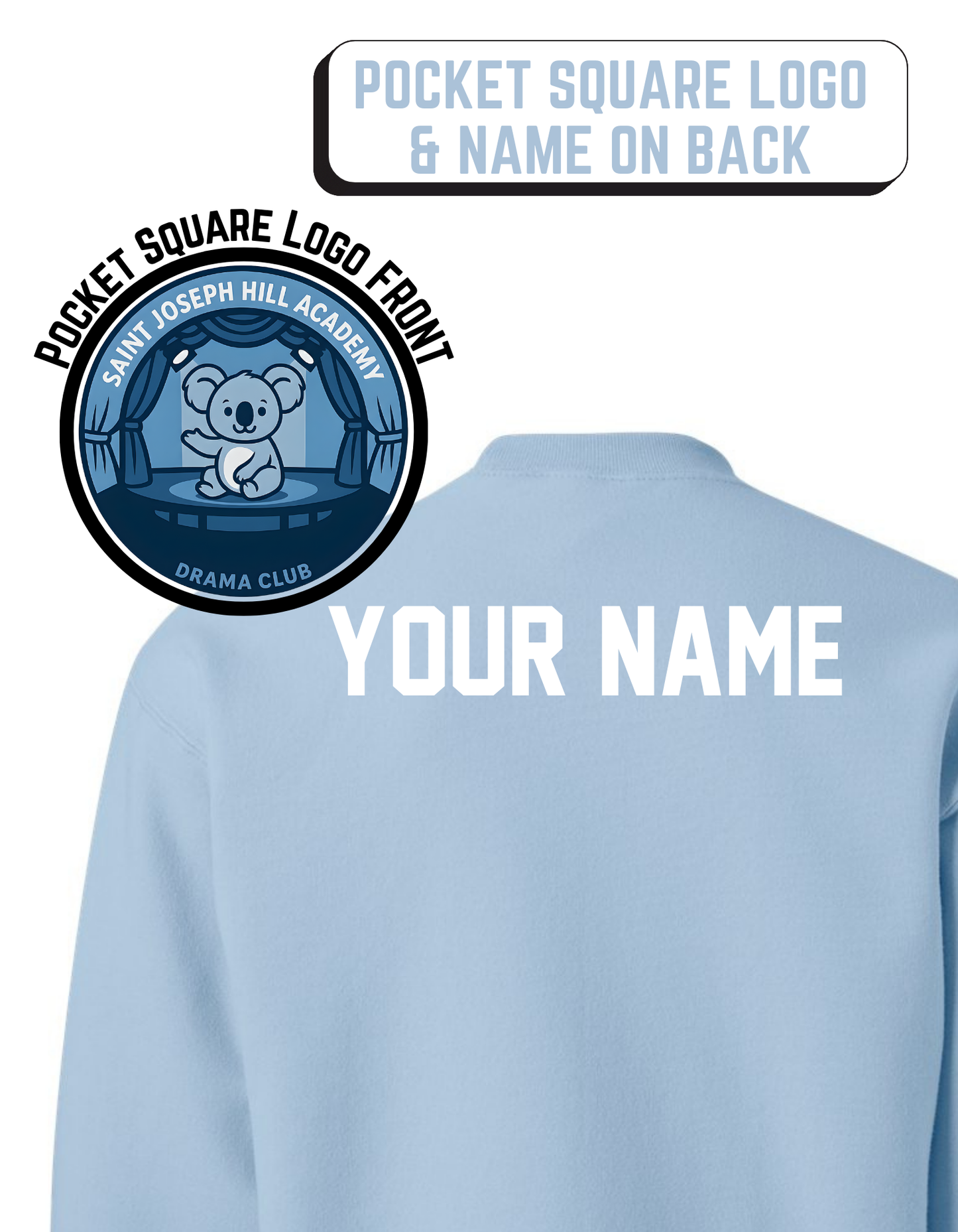 Personalized Koala Crewneck Sweatshirt