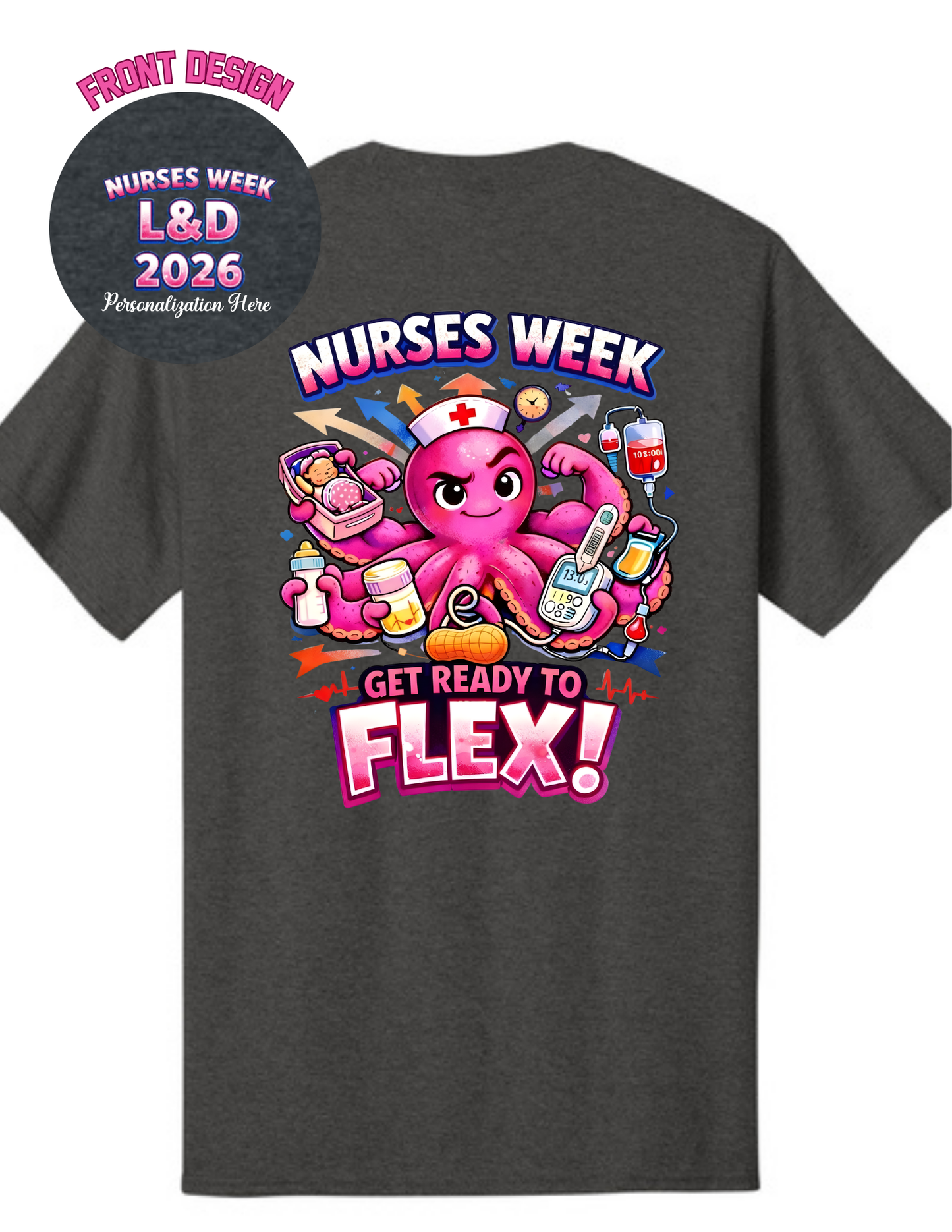 2026 Nurses Week Labor & Delivery T-Shirt